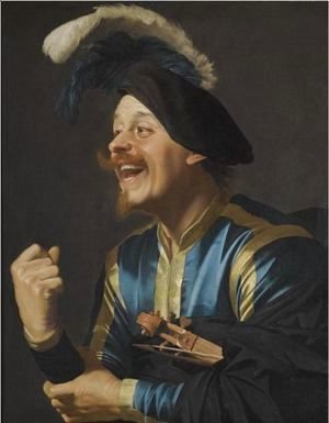 A Laughing Violinist