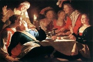 Gerrit Van Honthorst - The Prodigal Son 1622