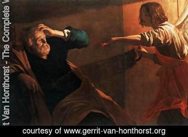 Gerrit Van Honthorst - The Liberation of St Peter