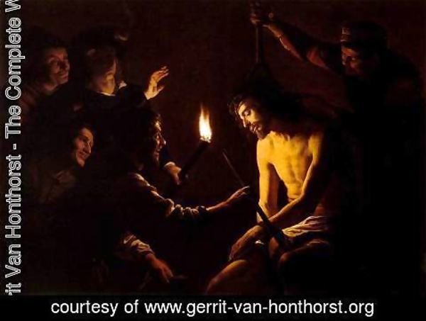 Gerrit Van Honthorst - The Mocking of Christ 2