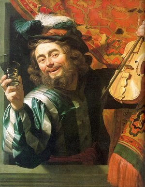 Gerrit Van Honthorst - The Merry Fiddler  1623