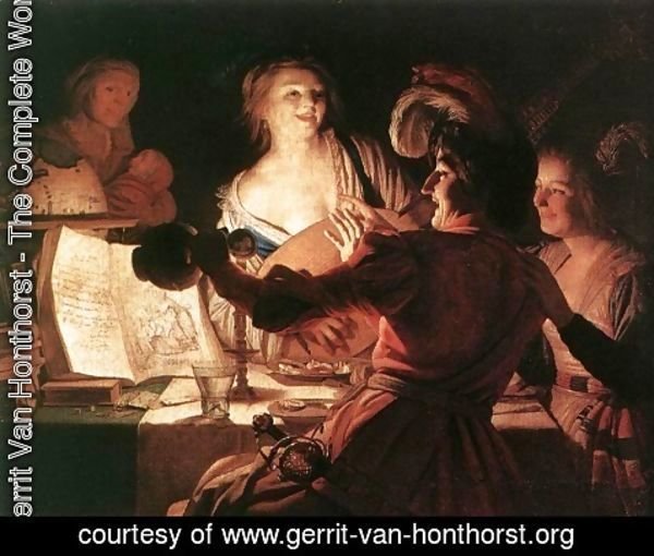 Gerrit Van Honthorst - The Prodigal Son 1623